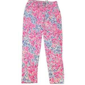 Lilly Pulitzer Drawstring Elastic Waist Lola Pants Size Small